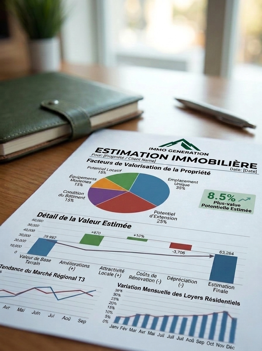 Estimation immobilière à Saint‑Étienne, Immo Generation